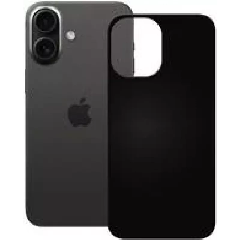 PEDEA Soft TPU etui do Apple iPhone 16 - czarny (50160987)