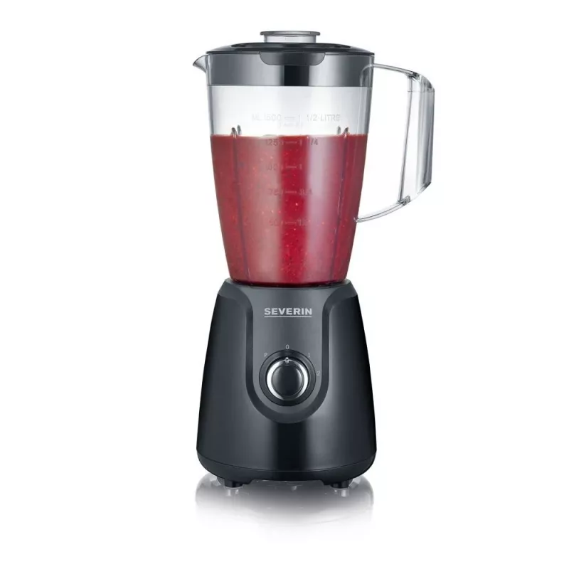 Blender stołowy Severin SM 3707, 1,5 l, 600 W, czarny