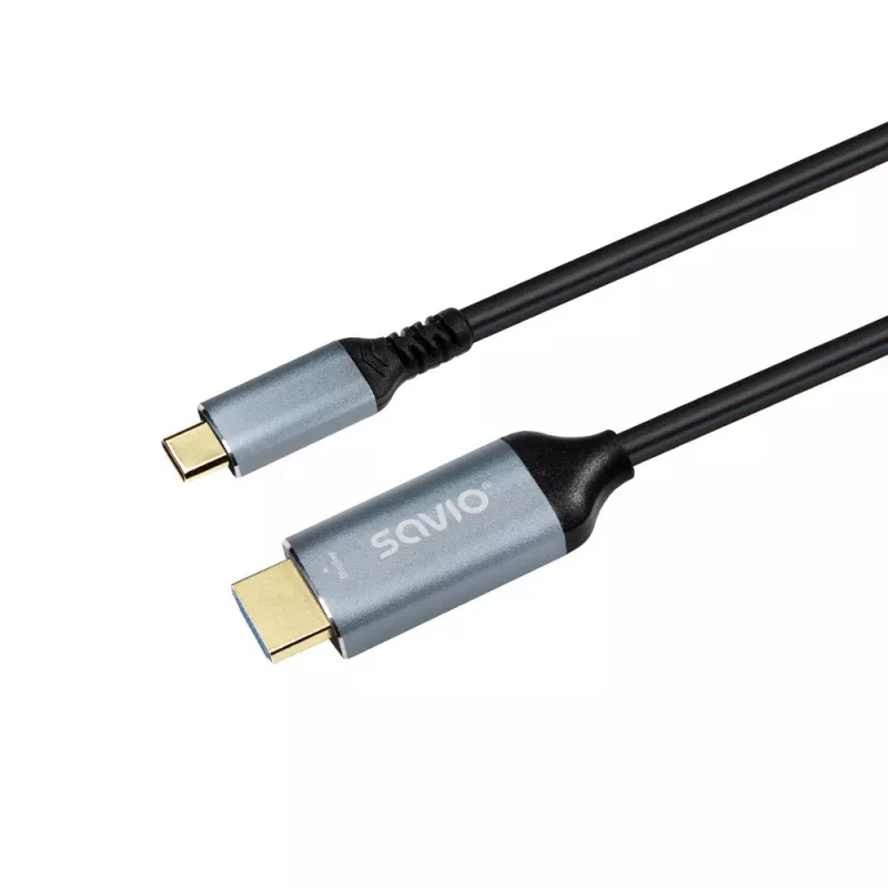 Kabel USB-C na HDMI v2.0b, 3m, miedziany CL-184