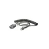 Zebra CBA-R71-C09ZAR przewód szeregowy Czarny 2,8 m RS232 DB9