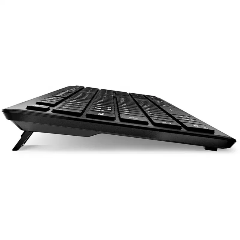 Sharkoon OfficePal K30W czarna układ DE gumowa kopułka
