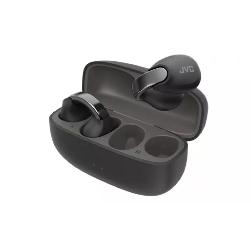 JVC Nearphone Zestaw słuchawkowy True Wireless Stereo (TWS) Ear-clip-on Połączenia/Muzyka Bluetooth Czarny