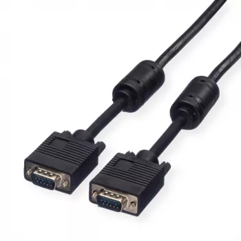 Kabel VGA ROLINE HQ 10m M/M z ferrytem