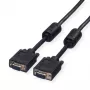 Kabel VGA ROLINE HQ 10m M/M z ferrytem