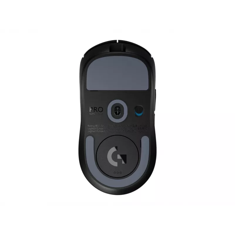 Logitech G PRO X SUPERLIGHT 2 - Maus - Gaming - optisch - 5 Tasten - kabellos - 2,4 GHz - USB Logitech LIGHTSPEED Empfänger - Schwarz (910-006631)