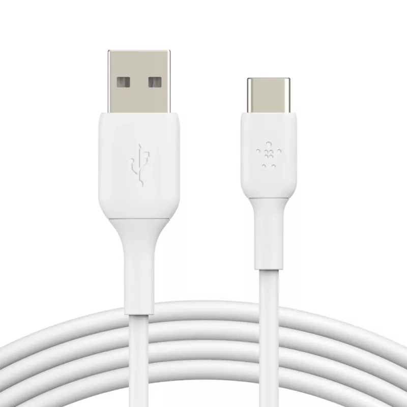 Kabel USB Belkin CAB001BT3MWH 3 m USB A USB C Biały