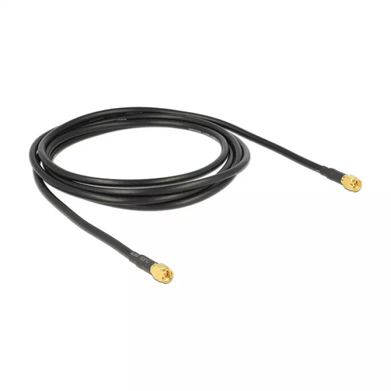 Kabel koncentryczny DeLOCK 88892 LMR195 2 m SMA czarny