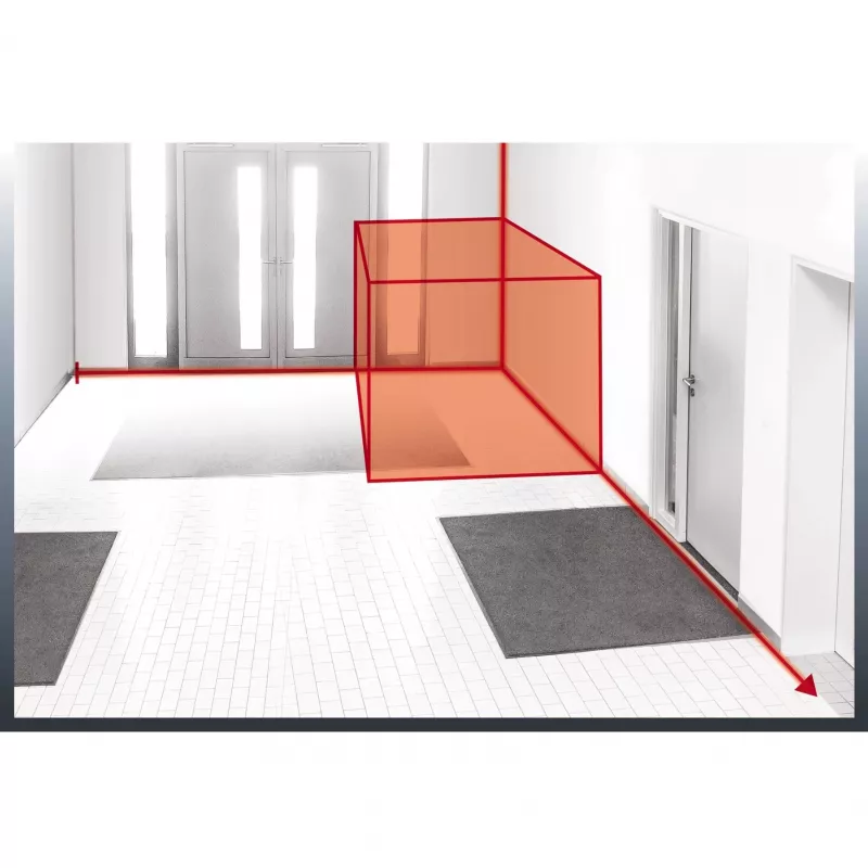 Laserowy dalmierz TC-LD 50, dalmierz czarny/czerwony, odległości od 5 cm do 50 metrów