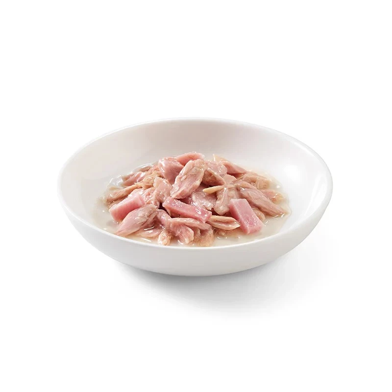 SCHESIR Tuńczyk z szynką w bulionie - mokra karma dla kota - 140 g
