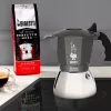 Ekspres do kawy BIALETTI BRIKKA INDUCTION 4TZ 180 ml Antracyt, Srebrny