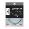 Kabel wielomodowy dupleks OM4 50/125, LC/LC, 1 m