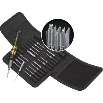 Wera ESD Bit-Screwdriver Kraftform compact Micro 21 ESD 1 5/32 (4 mm) HIOS, 5/32 (4 mm) Halfmoon 44 mm (05135973001)