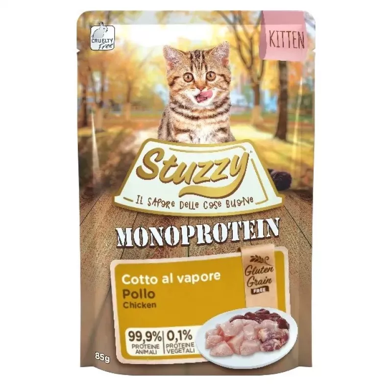 STUZZY Monoprotein Kitten Chicken - mokra karma dla kociąt - 85 g