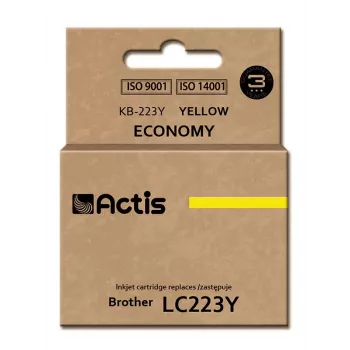 Actis KB-223Y tusz (zamiennik Brother LC223Y; Standard; 10 ml; żółty)