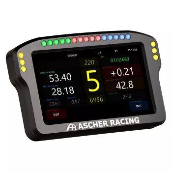 Panel deski rozdzielczej na kierownicę Ascher Racing 5 cali model 76080029 do wyświetlaczy wyścigowych symulatorowych