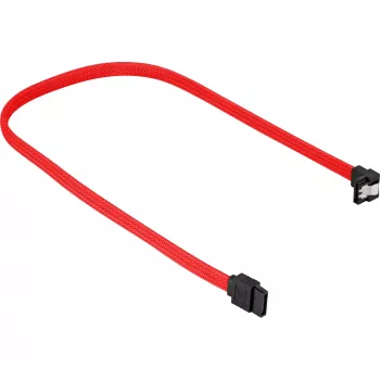 Kabel SATA Sharkoon SATA 3 0,45m 7-pin Czarny Czerwony