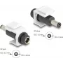 DeLOCK Keystone Module DC 5.5 x 2.5 mm żeński na męski biały