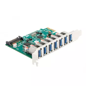 Karta DeLOCK PCI Express x1 na 7 zewnętrznych portów USB 5 Gb/s typu A żeńskie