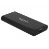 Delock - Obudowa magazynująca - M.2 - Karta M.2 NVMe - USB 3,1 (Gen 2) - Czarny (42614)
