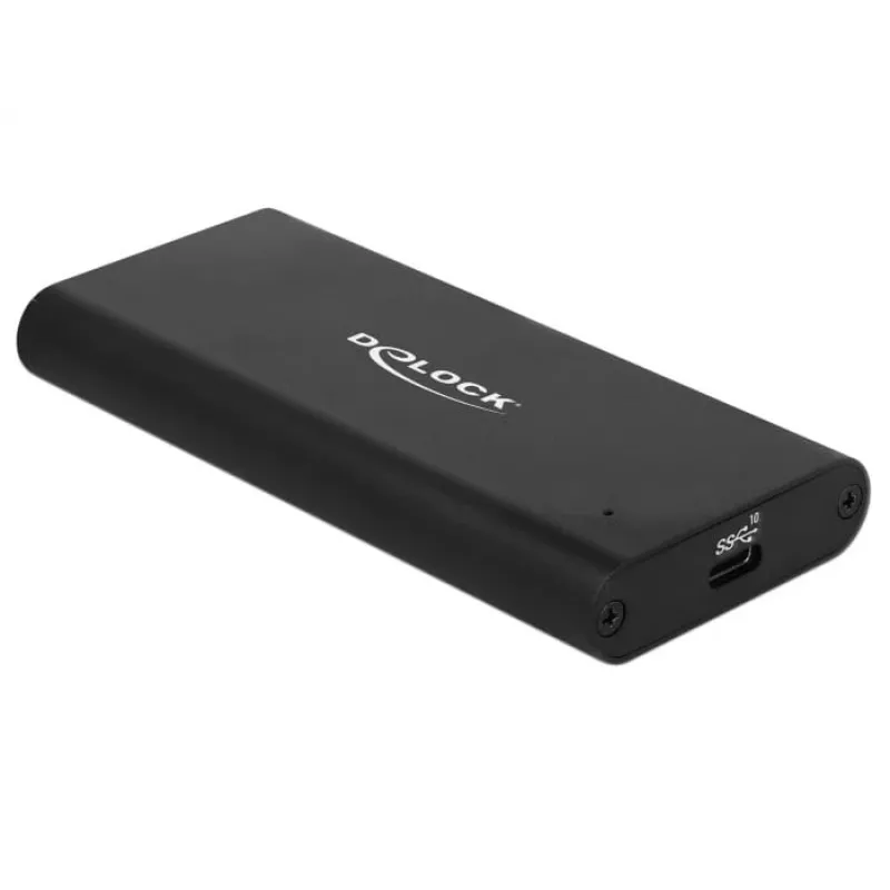 Delock - Obudowa magazynująca - M.2 - Karta M.2 NVMe - USB 3,1 (Gen 2) - Czarny (42614)