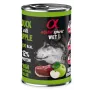 ALPHA SPIRIT WET Kaczka z jabłkiem - mokra karma dla psów - 400g