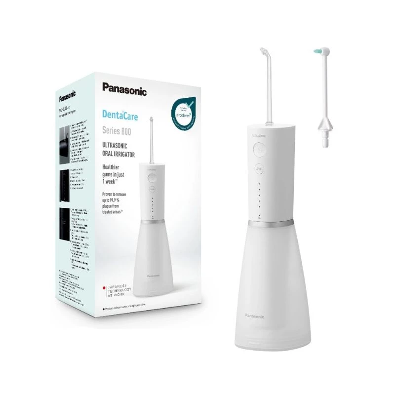 Bezprzewodowy irygator do ust Panasonic EW-DJ86 0,2 L Biały