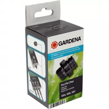Akcesorium do prysznica ogrodowego Gardena 5319-20 czarne kompatybilne z Ventilbox V1 V3