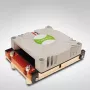Inter-Tech Dynatron H-38G - Chłodzenie procesora - (dla: Socket 604) - Miedź - 70 mm - 1U (88885086)