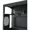 LC Power Classic 7040B - MDT - ATX - bez zasilacza - Czarny, szczotkowane aluminium / Czarny - USB/Audio