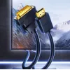 adapter kablowya UGREEN DVI na HDMI HD106 — DVI (męski) na HDMI (męski), 1,5 m, FHD 1080p / 3840×2160