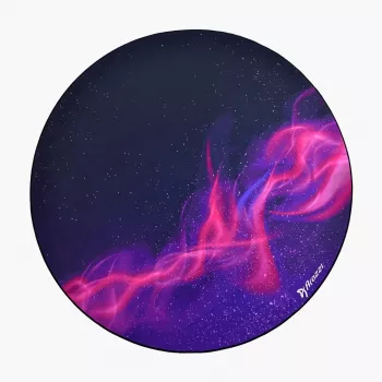 Mata ochronna na podłogę Arozzi Zona Round Floor Pad — fioletowy Galaxy (okrągła mata ochronna pod krzesła i meble)