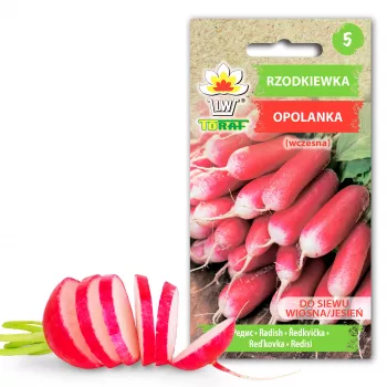 Nasiona rzodkiewki Opolanka Toraf, opakowanie 10 g