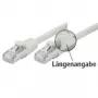 Tecline exertis Connect - Kabel krosowy - RJ-45 (M) na RJ-45 (M) - 2 m - SFTP - CAT 5e - ekranowany, bezzaczepowy - szary (70802)