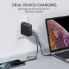Ładowarka ścienna PA-D3 2xUSB Power Delivery (1xUSB+1xUSB C) 5,4A 60W Dynamic Detect