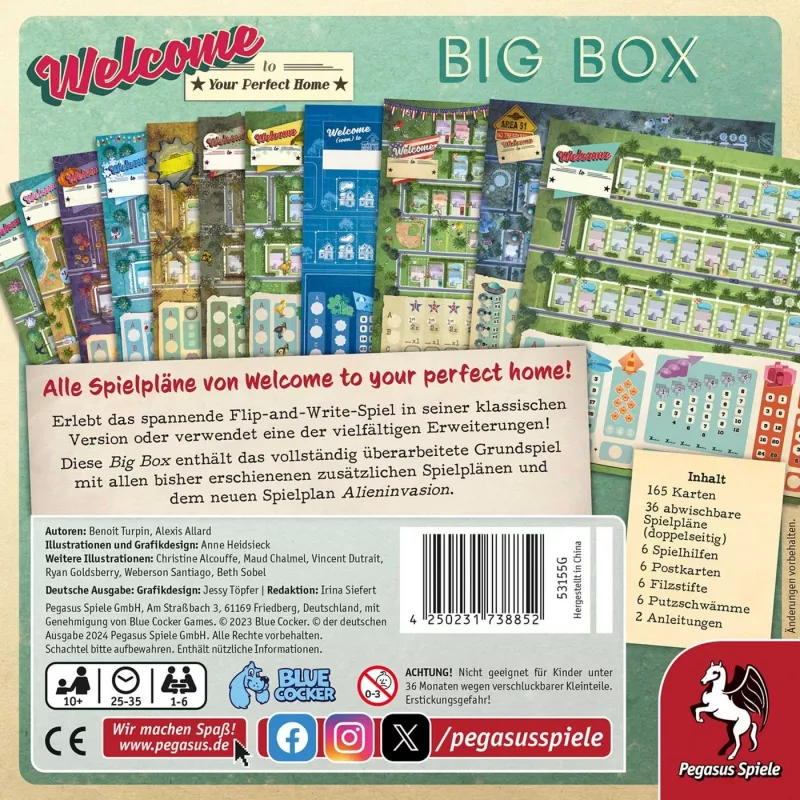 Welcome to your perfect Home Big Box, gra planszowa