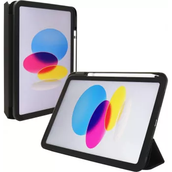 Etui folio jt berlin do Apple iPad 10.9 (2022) — czarne przezroczyste