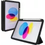Etui folio jt berlin do Apple iPad 10.9 (2022) — czarne przezroczyste