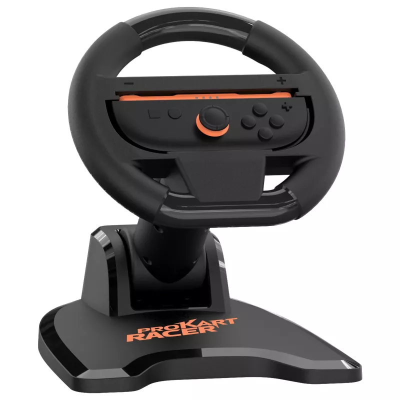 Kierownica wyścigowa SUBSONIC SA5727-1 dla Nintendo Switch — regulowana czułość, design Kart Racer