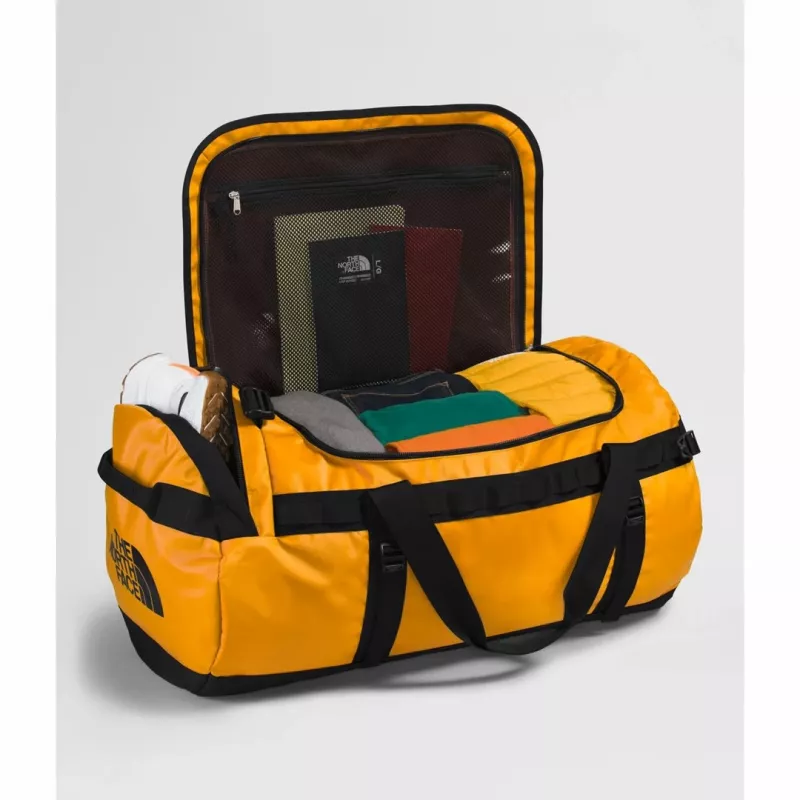 The North Face Base Camp Duffel L torba sportowa 95 l poliester czarny, żółty