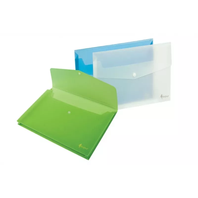 Circulation folder Forpus FO21622 Plastic niebieski A4