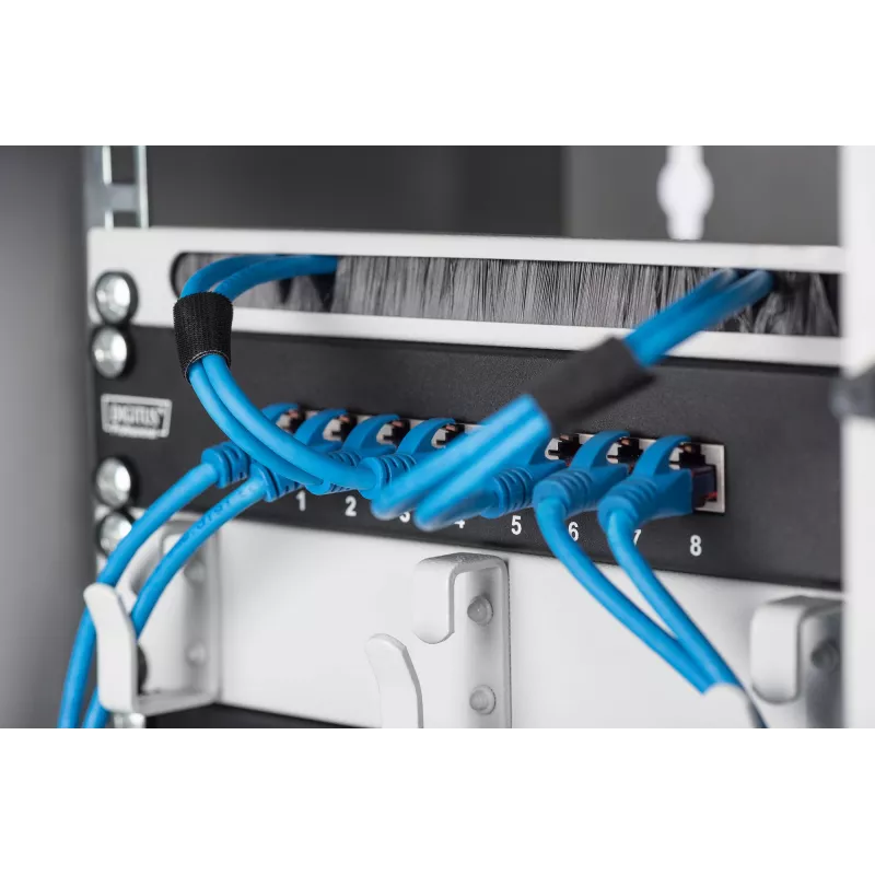Zarządzanie kablami Digitus DN-10 ORG-1/2U