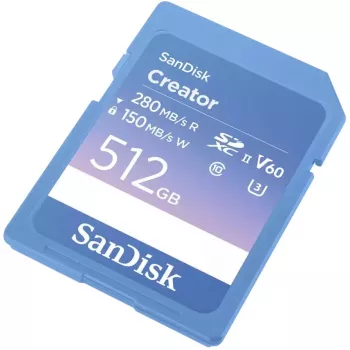 Pamięć flash SanDisk 512 GB SDXC UHS-II Creator