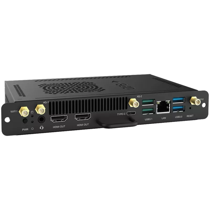 Komputer stacjonarny Prestigio Solutions do Multiboard Light i Light+ Series — Intel Core i5-1235U, 8 GB DDR5, 256 GB SSD, 3G LTE, Wi‑Fi 6, TPM 2.0, Windows 11 w wersji próbnej
