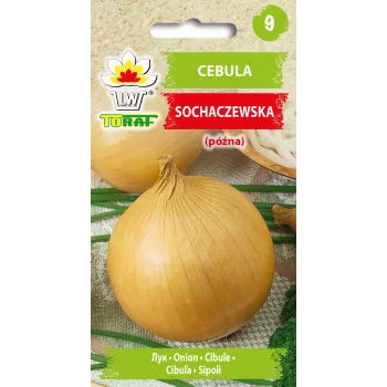 Nasiona cebuli Sochaczewska Toraf, opakowanie 5 g