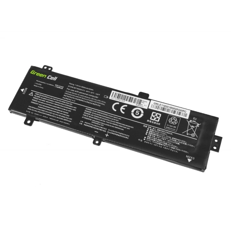 Bateria zielony Cell LE118 do Lenovo Ideapad 310-15 (7.6V, 3500mAh, 4-ogniwowa, LiPo, czarna)