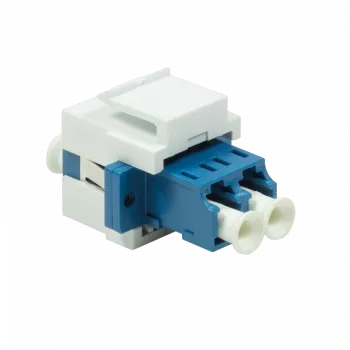 Logilink Keystone Modular connector LC-Duplex Single bl/biały (NK0030)