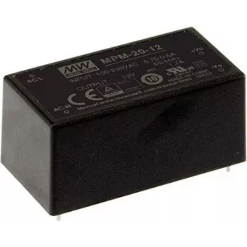 Zasilacz MEAN WELL MPM-20-12 20W 12V 90-264V