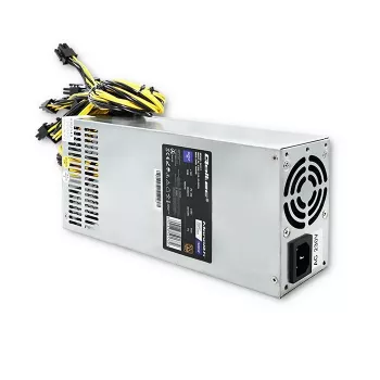 Zasilacz PCI-E Qoltec 50177 Smart 1600W | 80 Plus Gold - do kopania kryptowalut