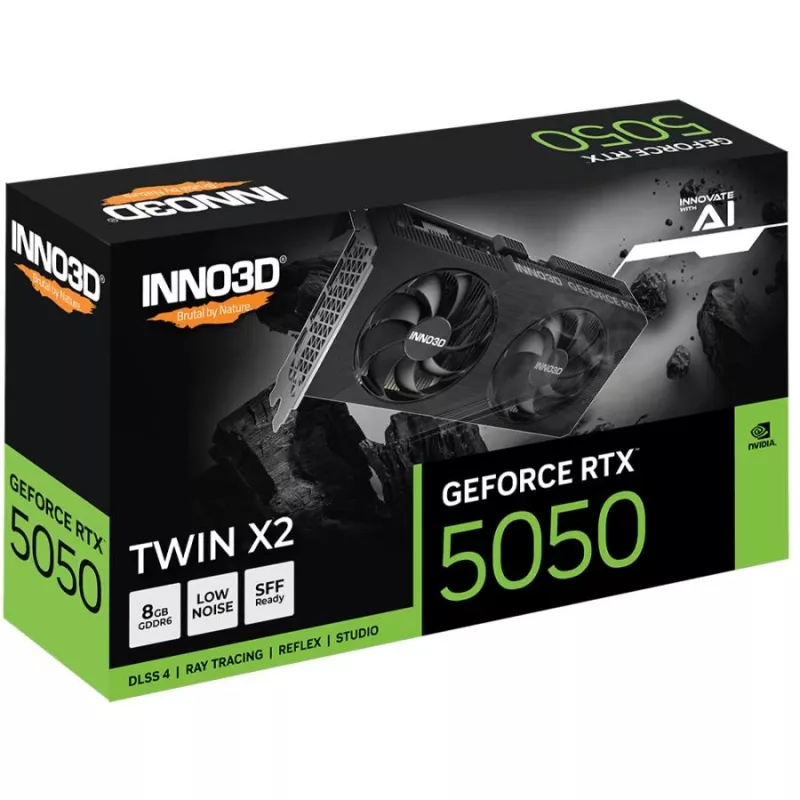 Karta graficzna INNO3D GeForce RTX 5050 TWIN X2 8GB GDDR6