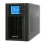 Qoltec 53042 zasilacz awaryjny (UPS) Online (podwójna konwersja) 1 kVA 800 W 2 gniazda wyjściowe AC